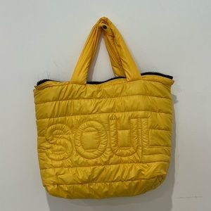 SoulCycle Nylon Puffy Tote
